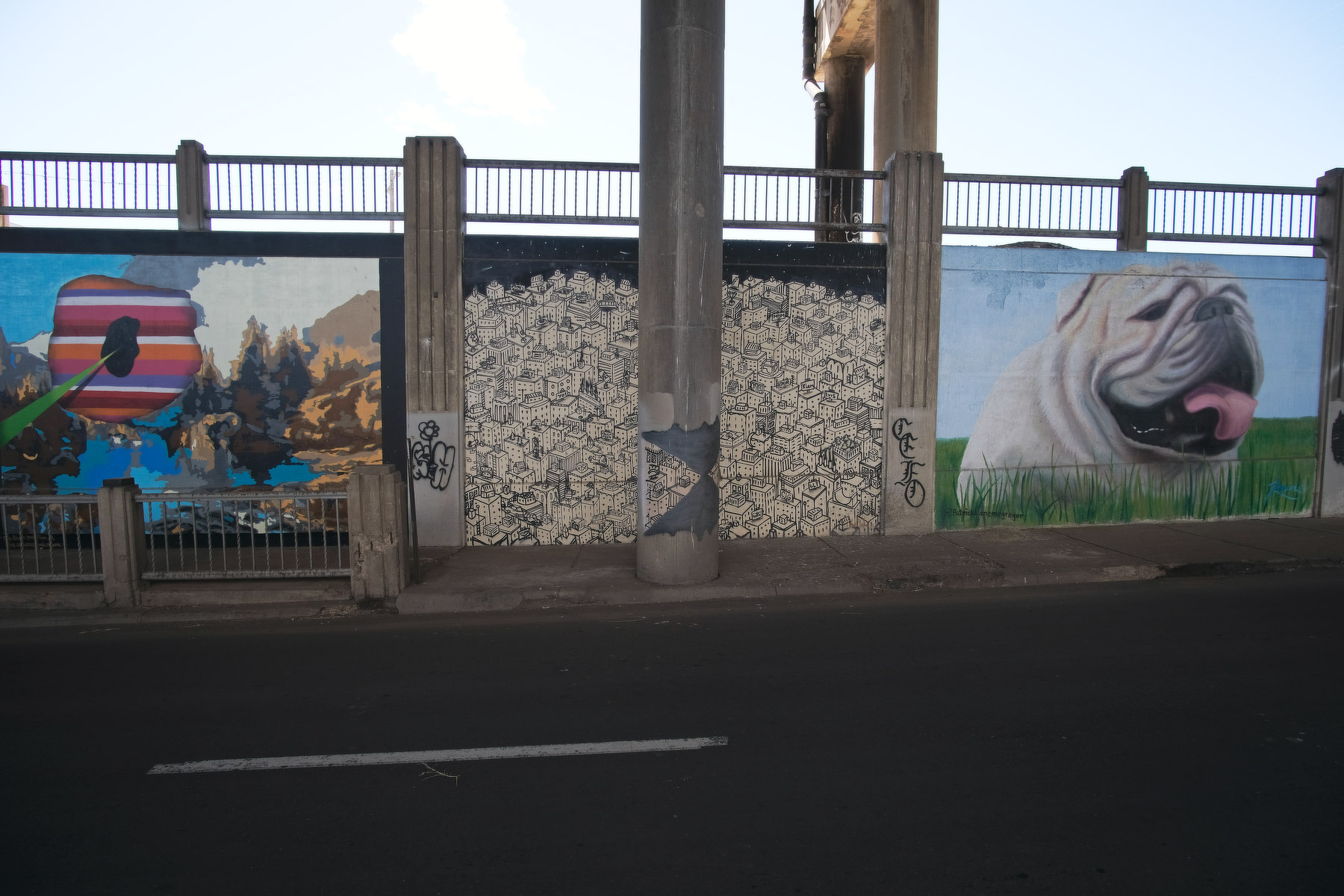 Duct Work, Graffiti, Denver Colorado, Denver Arts and Venues Urban Arts Fund, Interstate 70