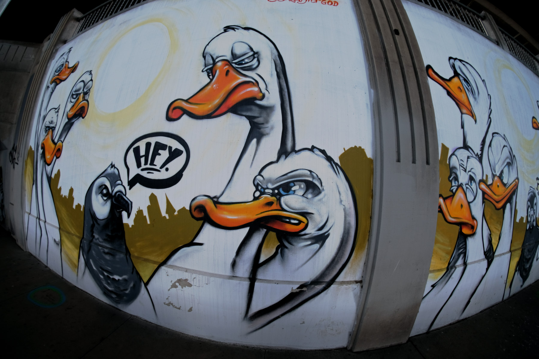 Duct Work, Graffiti, Denver Colorado, Denver Arts and Venues Urban Arts Fund, Interstate 70