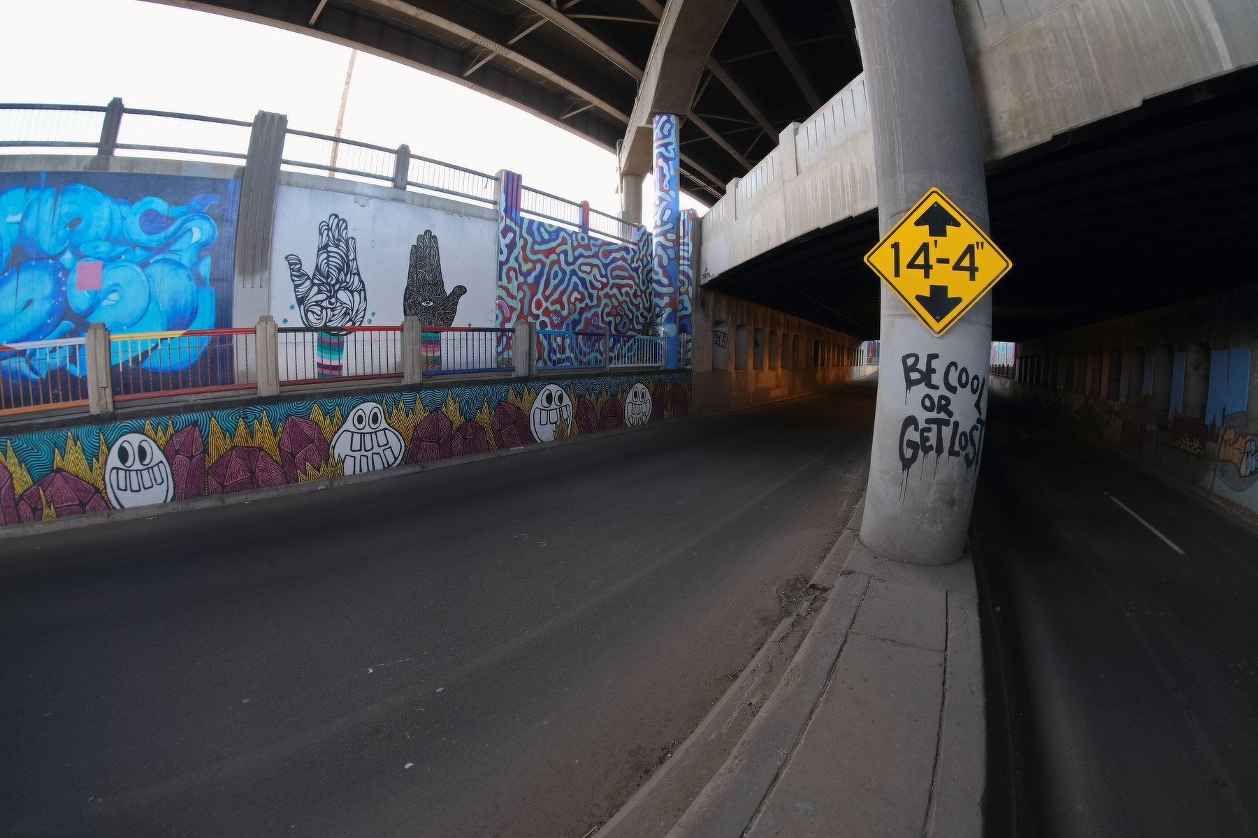 Duct Work, Graffiti, Denver Colorado, Denver Arts and Venues Urban Arts Fund, Interstate 70