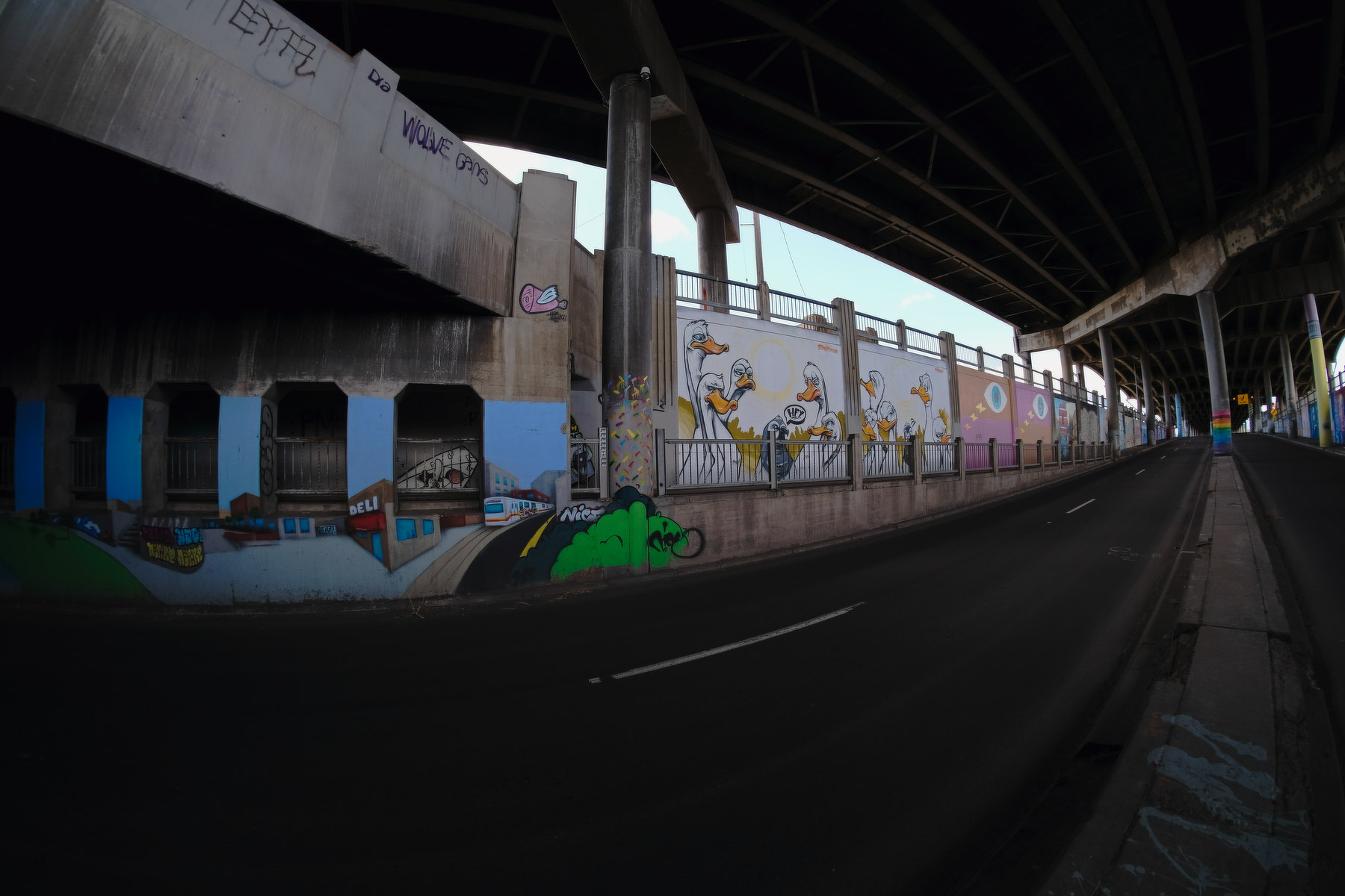 Duct Work, Graffiti, Denver Colorado, Denver Arts and Venues Urban Arts Fund, Interstate 70