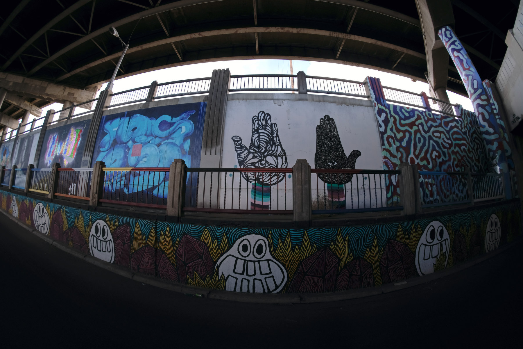 Duct Work, Graffiti, Denver Colorado, Denver Arts and Venues Urban Arts Fund, Interstate 70