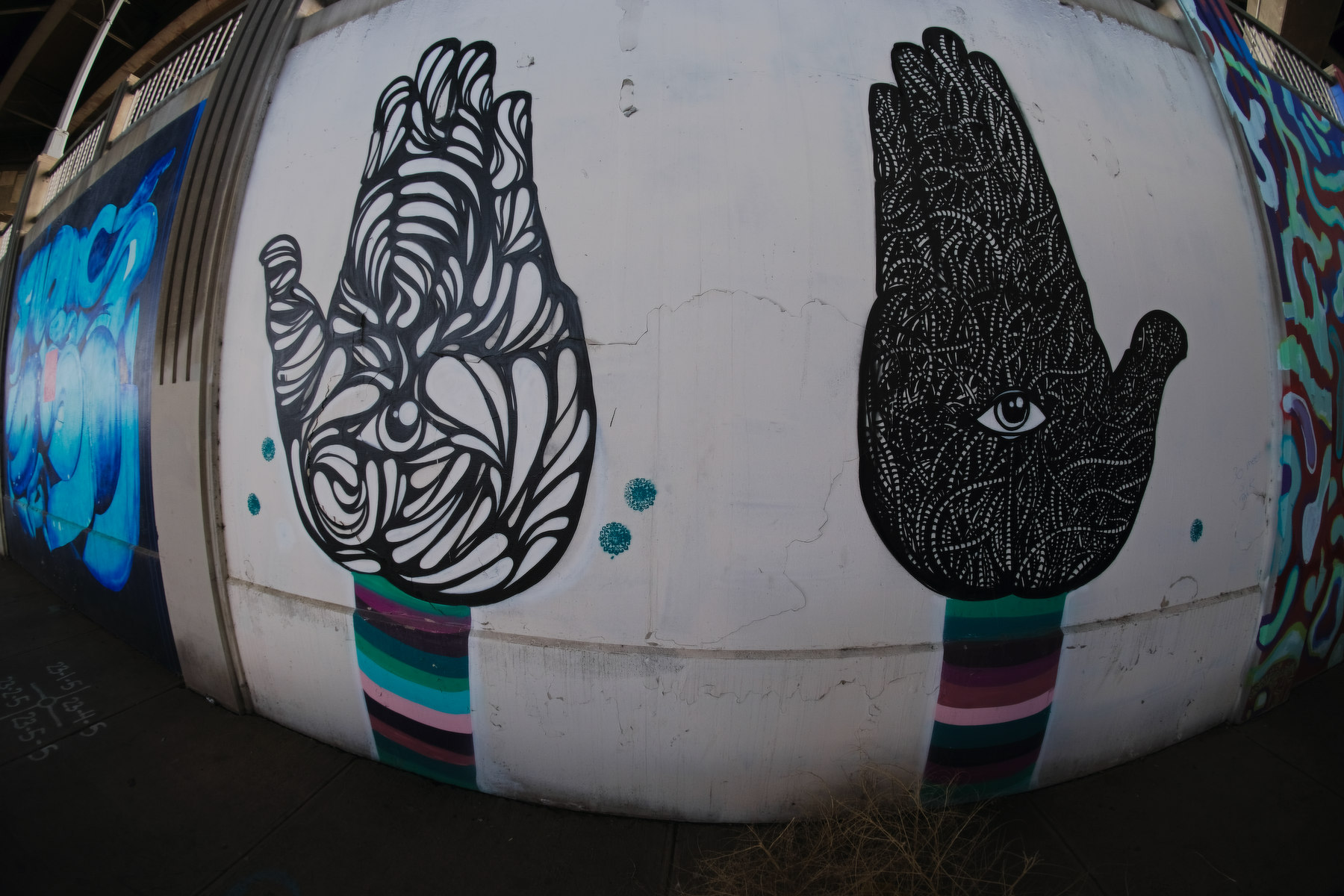 Duct Work, Graffiti, Denver Colorado, Denver Arts and Venues Urban Arts Fund, Interstate 70